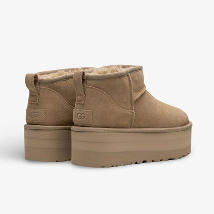 (Women's) UGG Classic Ultra Mini Platform Boot 'Mustard Seed' (2023) 1135092-MDSD - SOLE SERIOUSS (3)