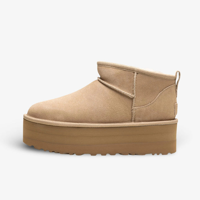 (Women's) UGG Classic Ultra Mini Platform Boot 'Sand' (2023) 1135092-SAN - SOLE SERIOUSS (1)