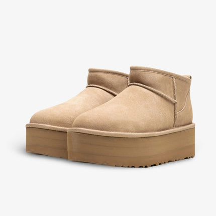 (Women's) UGG Classic Ultra Mini Platform Boot 'Sand' (2023) 1135092-SAN - SOLE SERIOUSS (2)