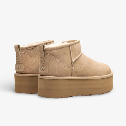 (Women's) UGG Classic Ultra Mini Platform Boot 'Sand' (2023) 1135092-SAN - SOLE SERIOUSS (3)