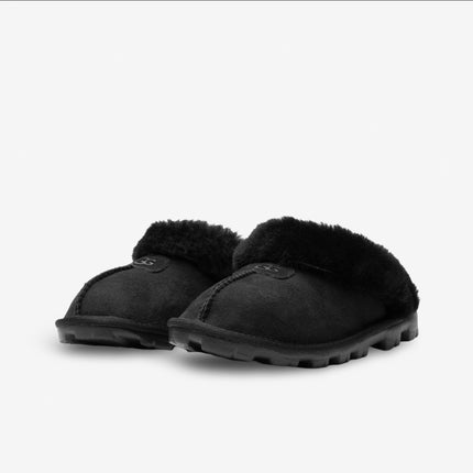 (Women's) UGG Coquette Slipper 'Black' (2020) 5125-BLK - SOLE SERIOUSS (2)