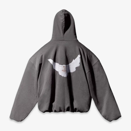 Yeezy x Gap Engineered by Balenciaga Hoodie 'Dove' Dark Grey SS22 - SOLE SERIOUSS (2)