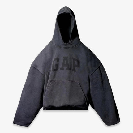 Yeezy x Gap Engineered by Balenciaga Hoodie 'Dove' Washed Black SS22 - SOLE SERIOUSS (1)