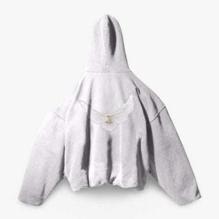 Yeezy x Gap Engineered by Balenciaga Hoodie 'Dove' White (SS22) - SOLE SERIOUSS (1)