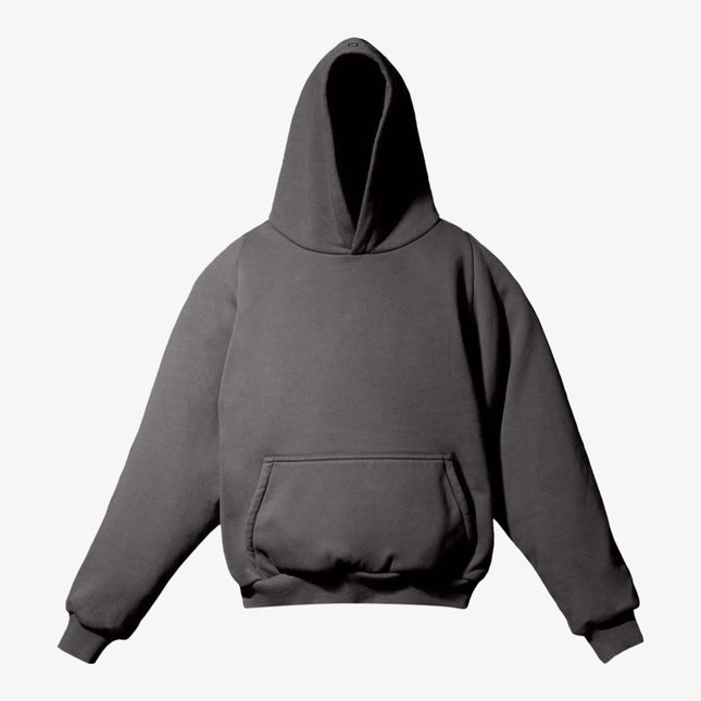 Yeezy x Gap Logo Shrunken Hoodie Dark Grey (SS22) 55-SHRUNKEN-HO856DKGR1 - SOLE SERIOUSS (1)