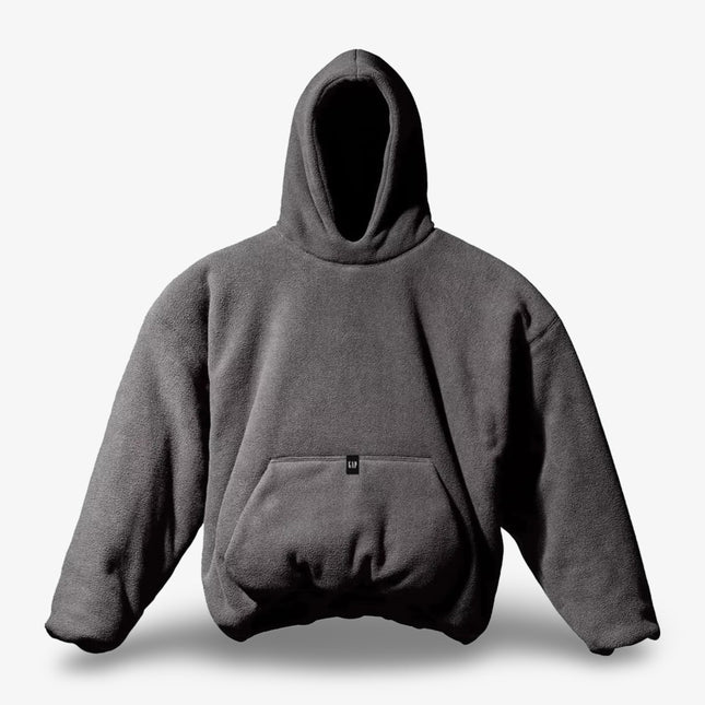 Yeezy x Gap Polar Fleece Padded Hoodie Dark Grey (2022) - SOLE SERIOUSS (1)