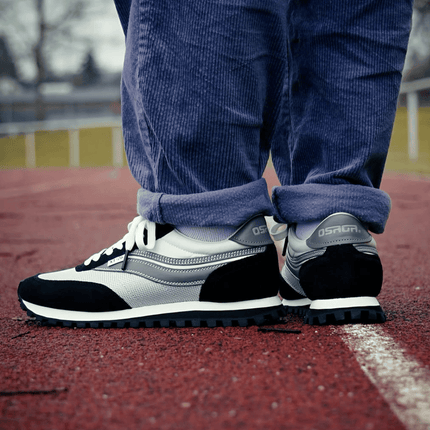 Osaga KT-26 Monochrome Retro Sneaker Black / Grey / White (Unisex) | SOLE SERIOUSS [15]