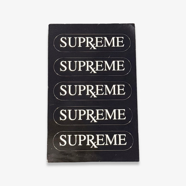 Supreme Sticker 'Rx Mini logo' Black (FW25)
