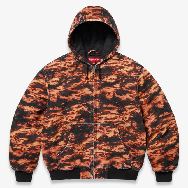 Supreme AOI Embroidered Hooded Work Jacket Flames (SS25)