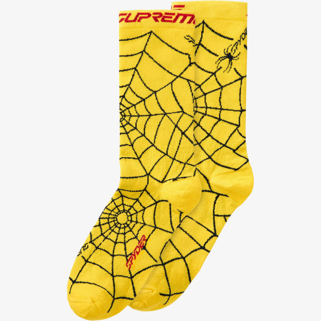 Supreme x Spyder Crew Socks Yellow (1 Pack)